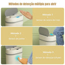 Lixeira automática com sensor inteligente