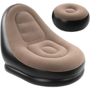 Poltrona Inflável Ultra Lounge Com Pufe Sofá