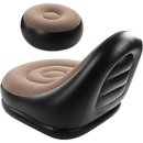 Poltrona Inflável Ultra Lounge Com Pufe Sofá