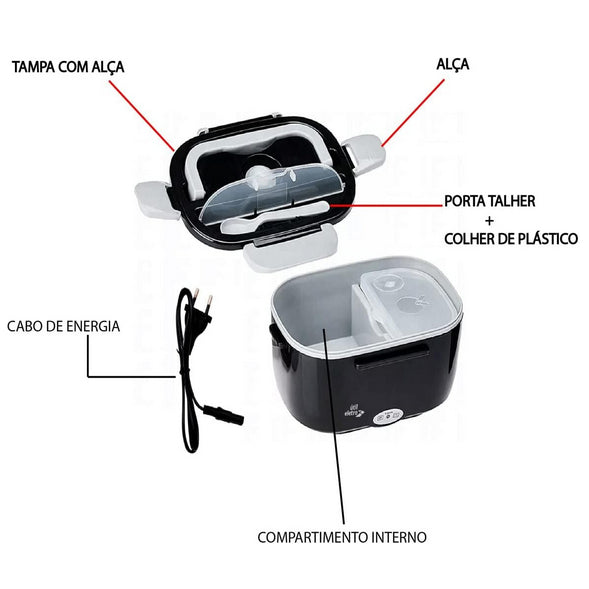 Aquecedor ClickFood - Marmita Térmica Elétrica
