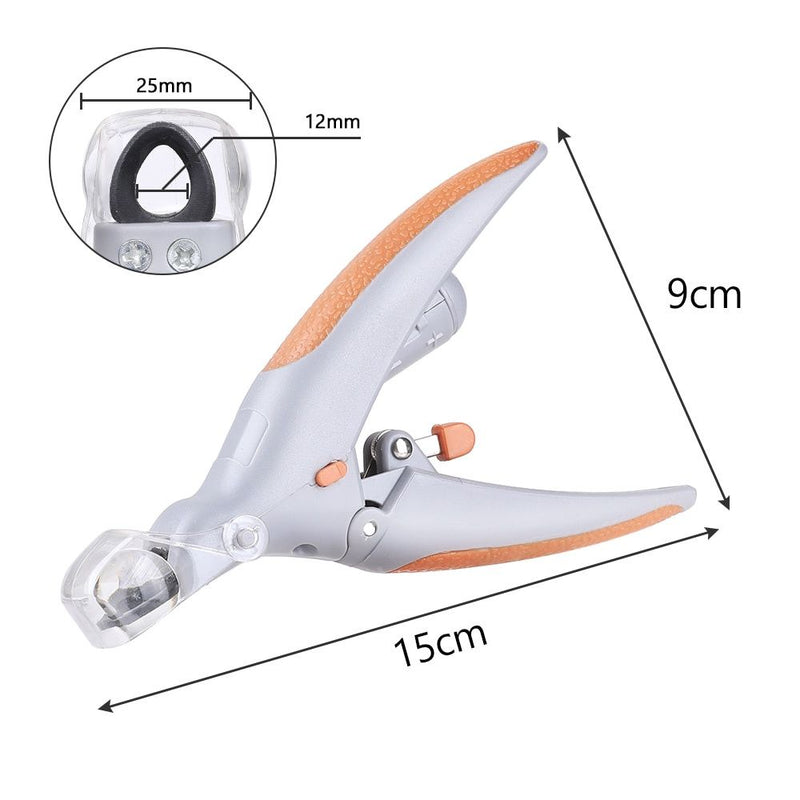 Alicate de Unha Pet com LED