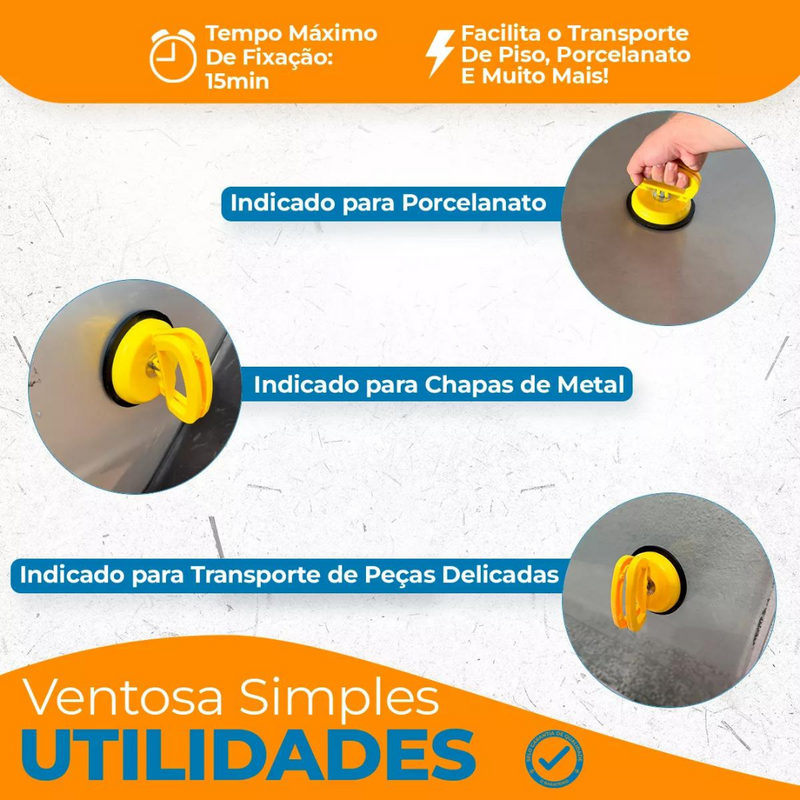 Ventosa com Trava