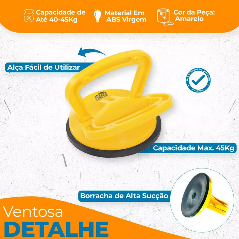 Ventosa com Trava