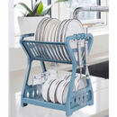 Escorredor e Organizador de Louças Duplo