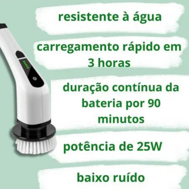 Escova De Limpeza Elétrica
