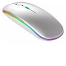 Mouse sem Fio Bluetooth e Recarregável com LED