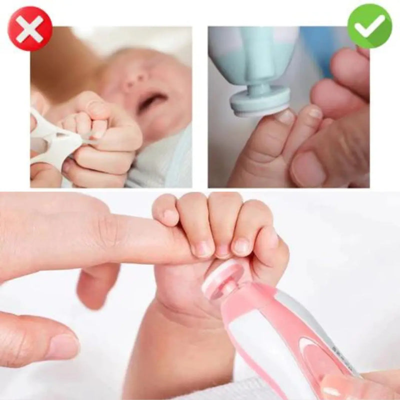 Aparador de Unhas Infantil - Elétrico e Silencioso