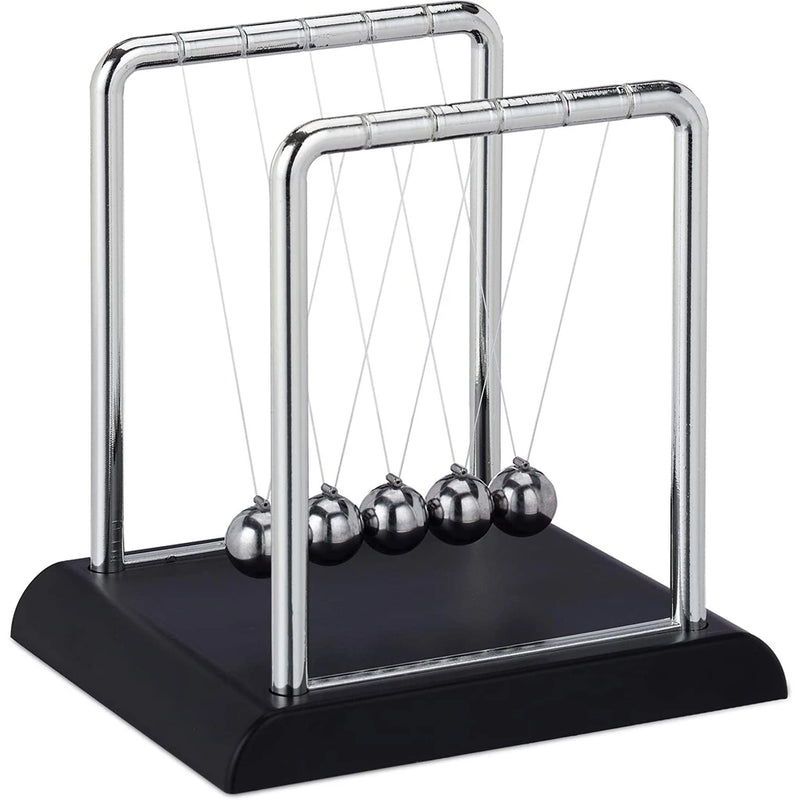 Pêndulo de Newton Para Enfeite/Decoração 13,5cm De Altura