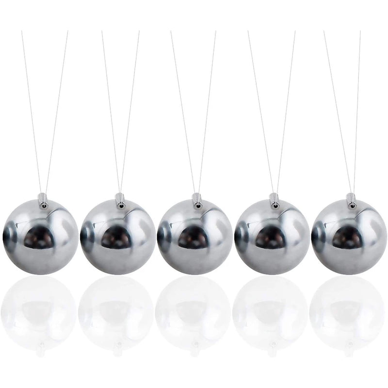 Pêndulo de Newton Para Enfeite/Decoração 13,5cm De Altura