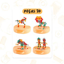 Maleta Criativa 204 peças