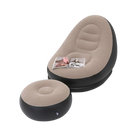 Poltrona Inflável Ultra Lounge Com Pufe Sofá