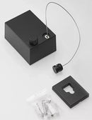 Varal Retrátil Com Corda De Aço Inoxidável