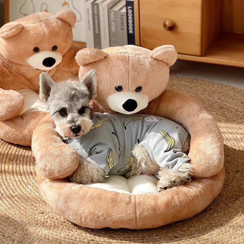 Cama Abraço de Urso Para Pets