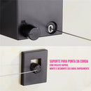 Varal Retrátil Com Corda De Aço Inoxidável