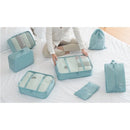 Kit 7 Peças Bolsas Organizadoras Para Mala/Mochila