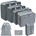 Kit 7 Peças Bolsas Organizadoras Para Mala/Mochila