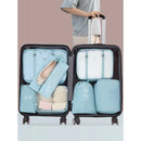 Kit 7 Peças Bolsas Organizadoras Para Mala/Mochila