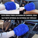 Kit Para Lavagem Automotiva - 5 Pincéis de Detalhamento + 1 Luva de Microfibra
