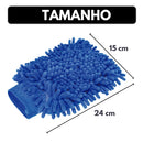 Kit Para Lavagem Automotiva - 5 Pincéis de Detalhamento + 1 Luva de Microfibra