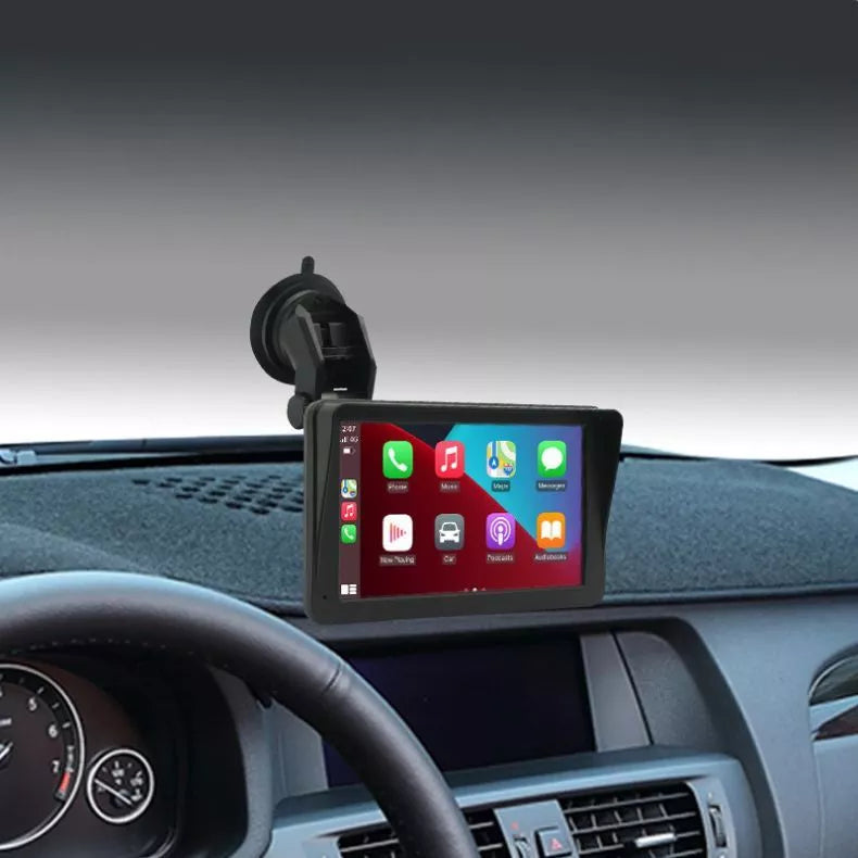 Multimídia Para Carro - Carplay Android e IOS com Câmera de Ré