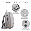 Mochila Transparente para Transporte de Cães e Gatos