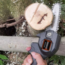 Mini Motosserra - Bateria Recarregável