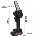 Mini Motosserra - Bateria Recarregável