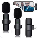 Microfone Celular Sem Fio Duplo - Tipo C