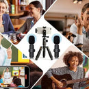 Microfone Celular Sem Fio Duplo - Tipo C