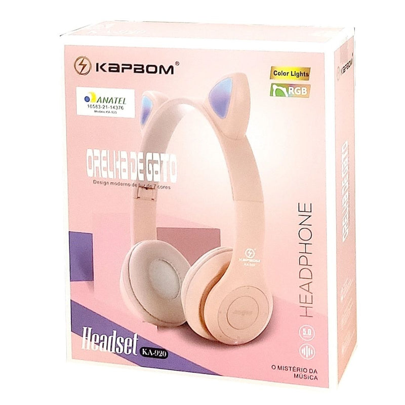 Fone de Ouvido Sem Fio com Microfone
