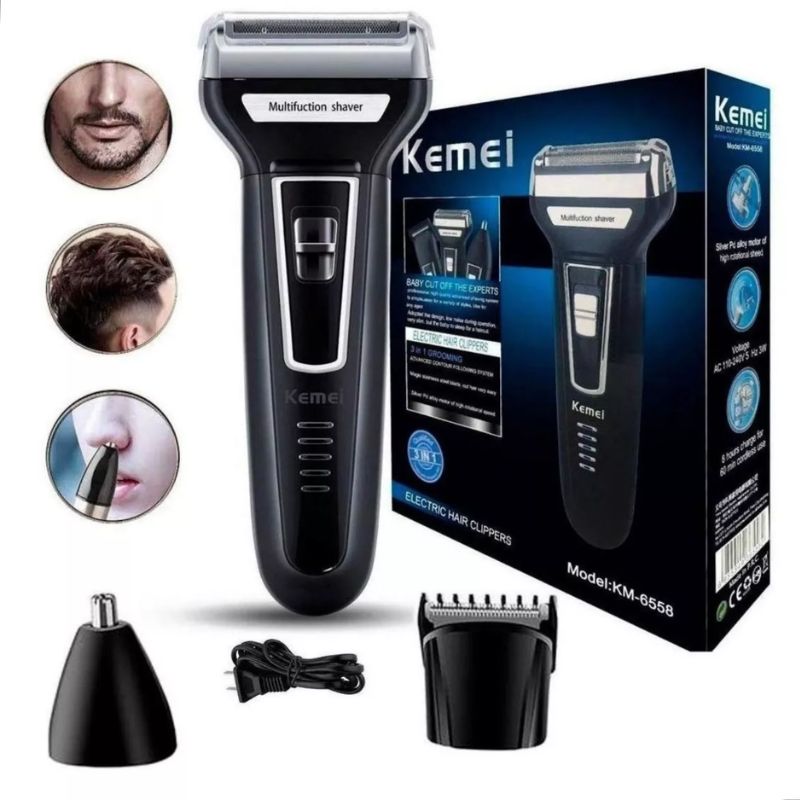 ClickShave 3 em 1 - Aparelho De Barbear