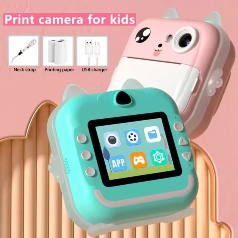 Câmera Infantil - Impressão Instantânea