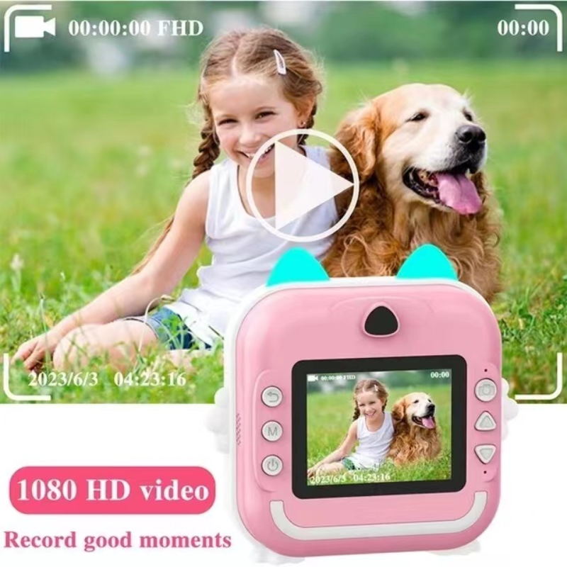 Câmera Infantil - Impressão Instantânea