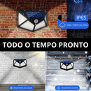 Refletor solar para casa com sensor de presença