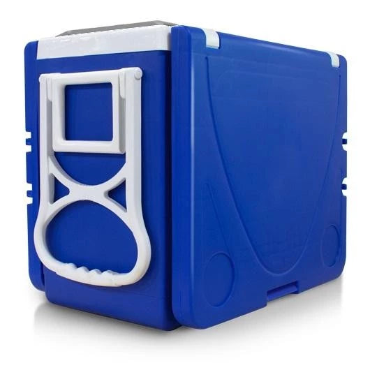 Super Caixa Térmica/Cooler - 32 Litros 3 Em 1 Com Mesa e Rodinhas